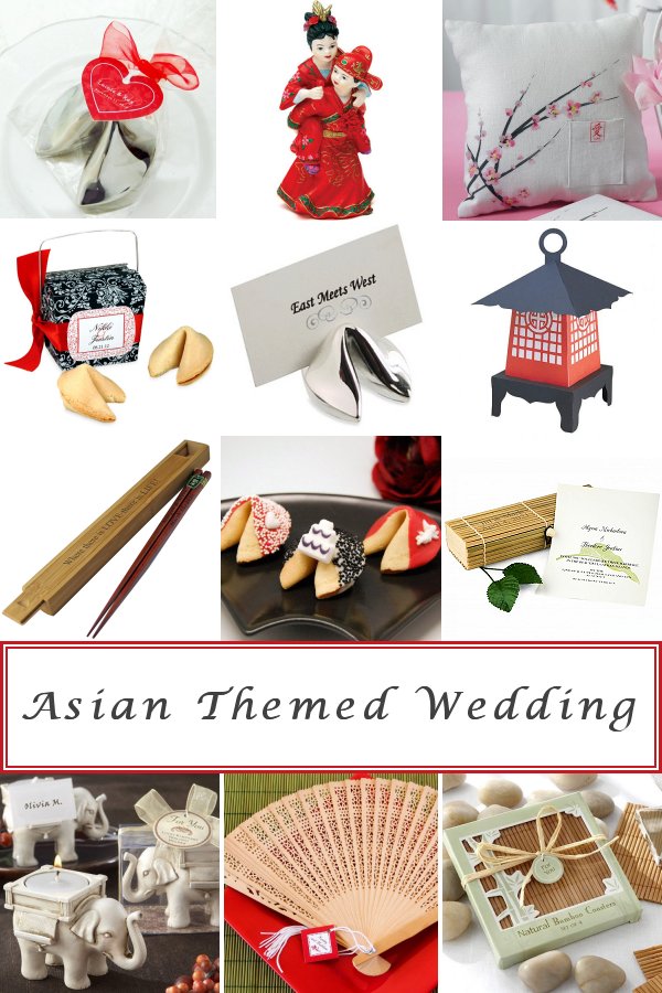 Asian Themed Bridal Shower Theme Idea